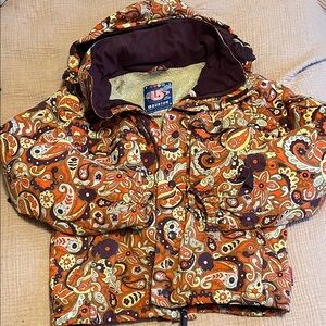 Burton Kids' Vibrant Paisley warm Jacket coat